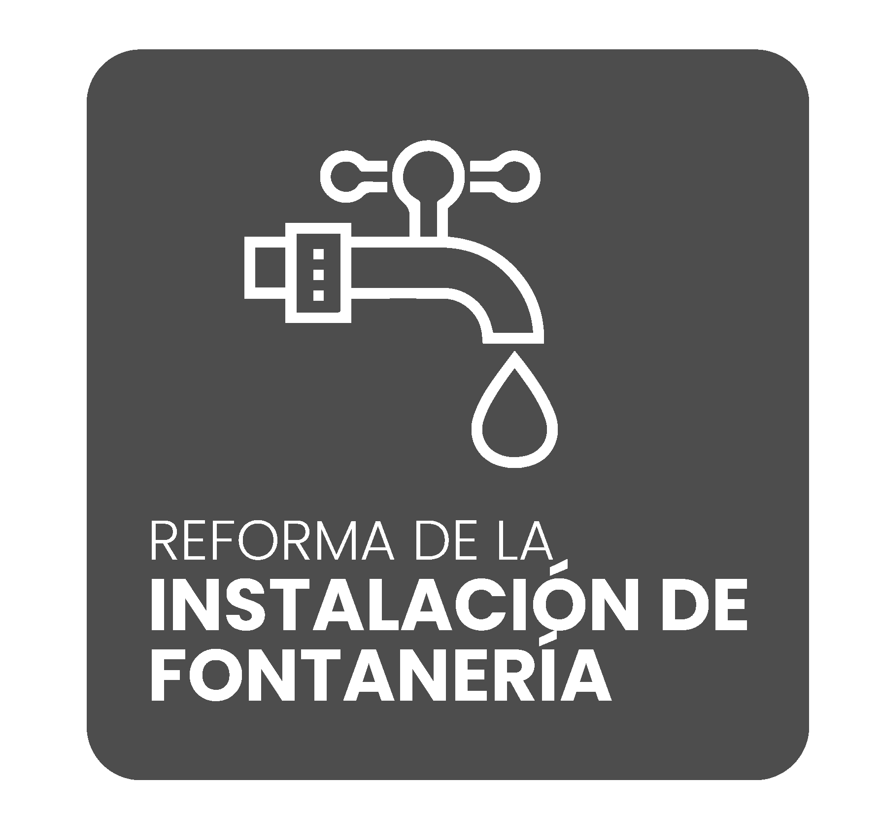 instalación de fontanería